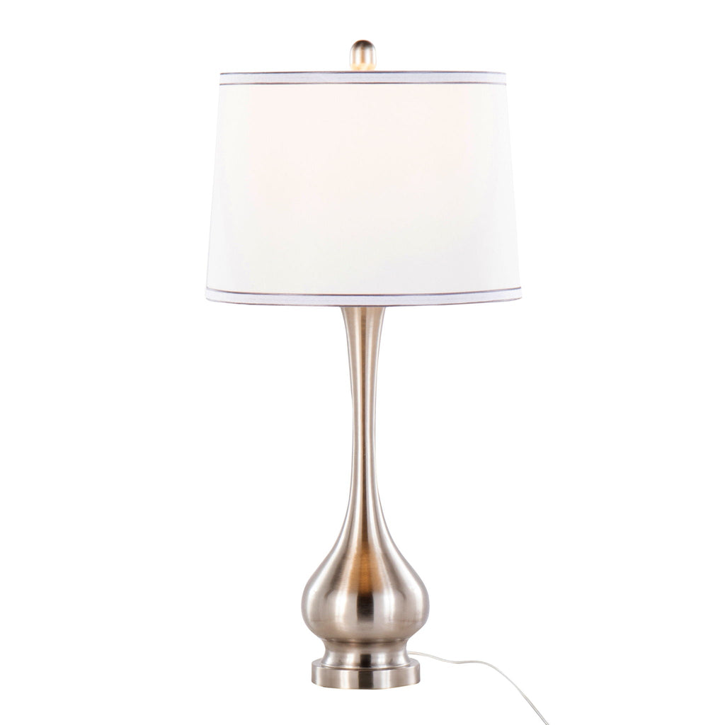 Cairo Table Lamp Set | Bulbous Base Contemporary Table Lamp Set of 2