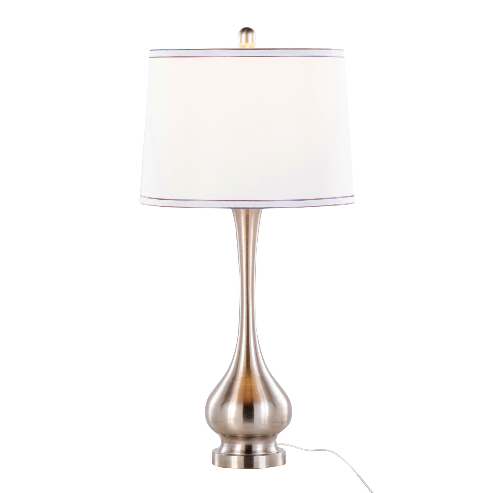 Cairo Table Lamp Set | Bulbous Base Contemporary Table Lamp Set of 2