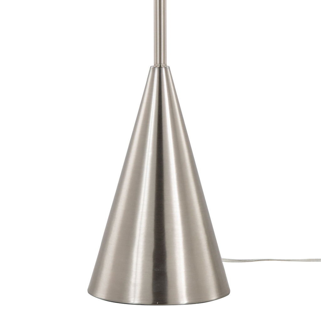 Cone Shade Floor Lamp | Flared Cone Contemporary Floor Lamp