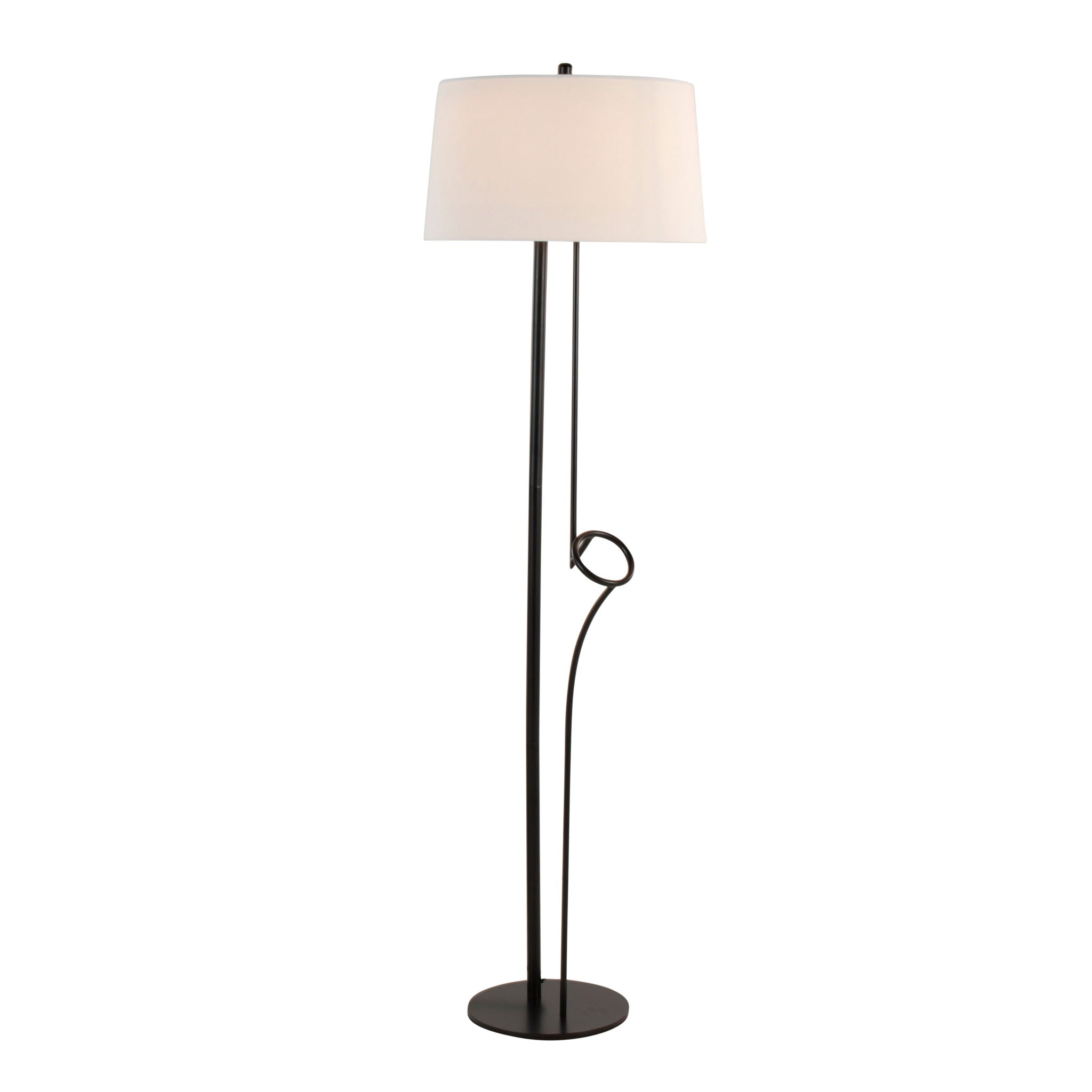 Shadow Contemporary Floor Lamp | Asymmetrical Silhouette Contemporary Floor Lamp