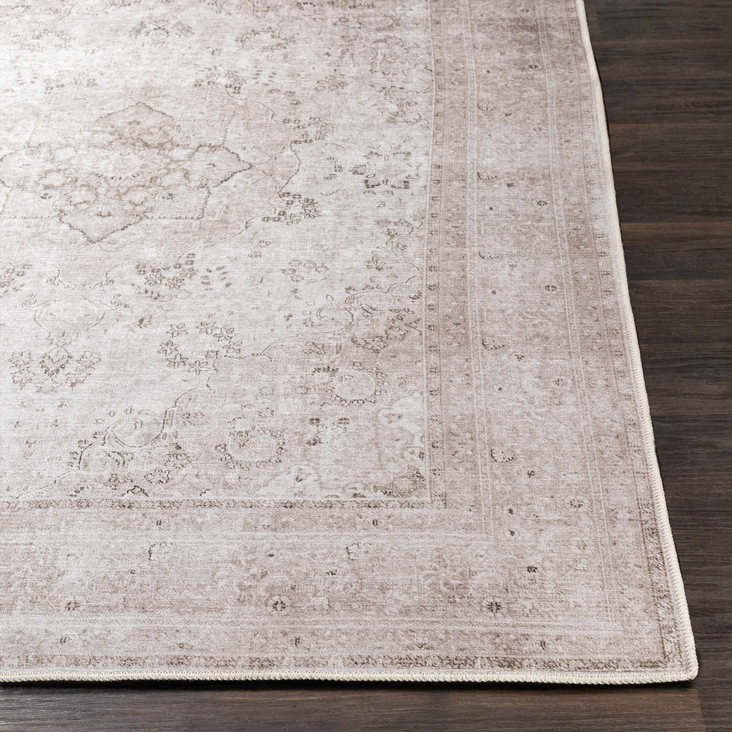 Bethany Washable Area Rug | Persian-Inspired Distressed Design – Hauteloom