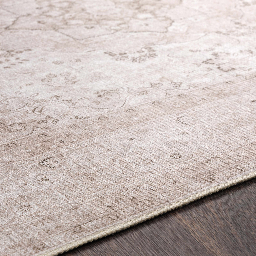 Bethany Washable Area Rug | Persian-Inspired Distressed Design – Hauteloom