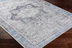 Rosman Blue & Beige Area Rug