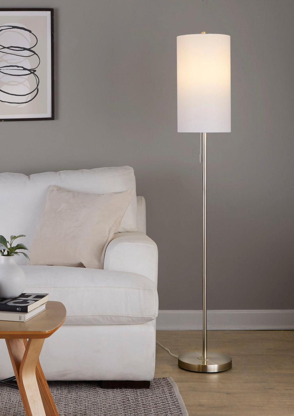 Bounty Floor Lamp | Slim Minimalist Contemporary Floor Lamp