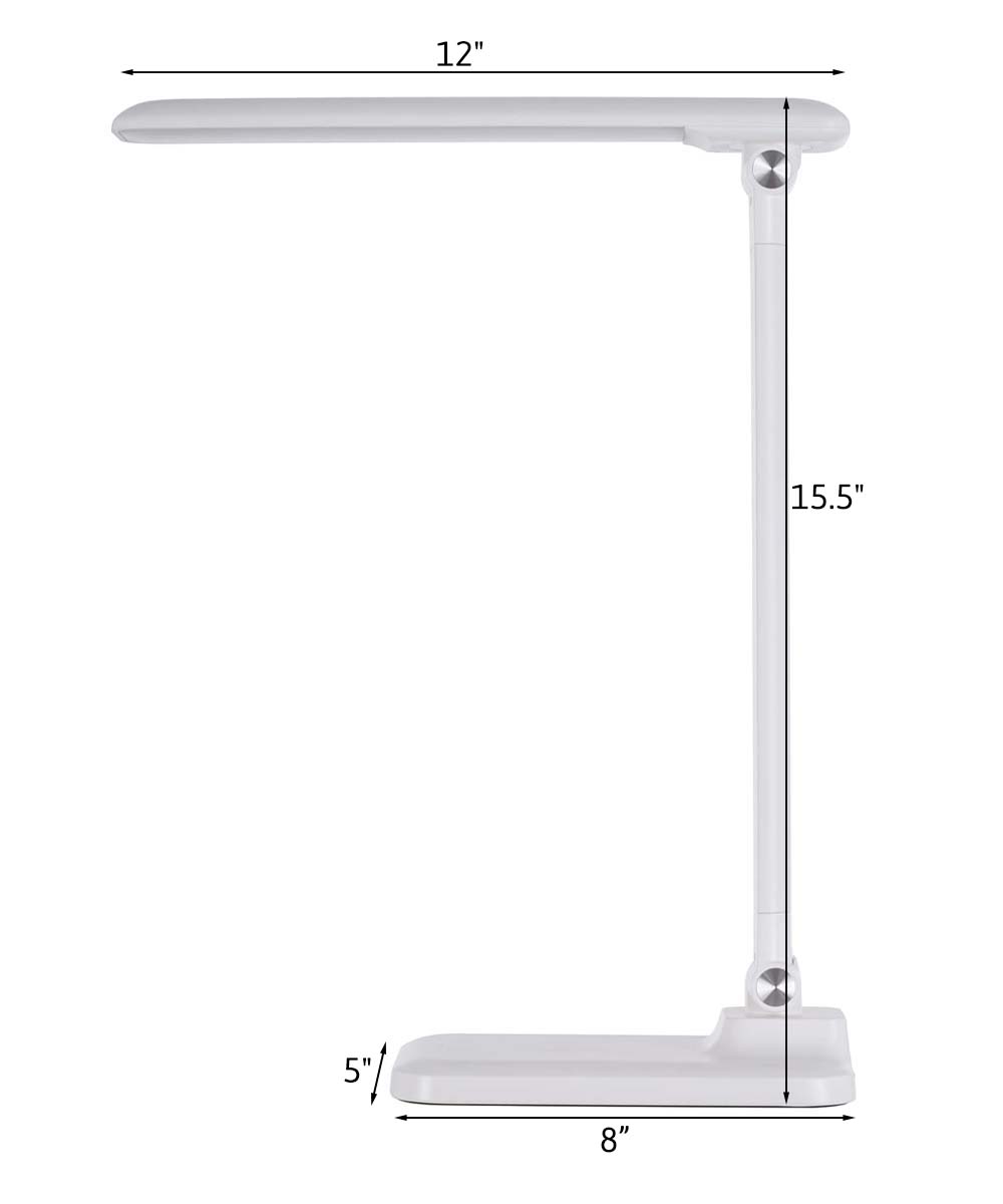 Bright Clean Antimicrobial LED Desk Lamp