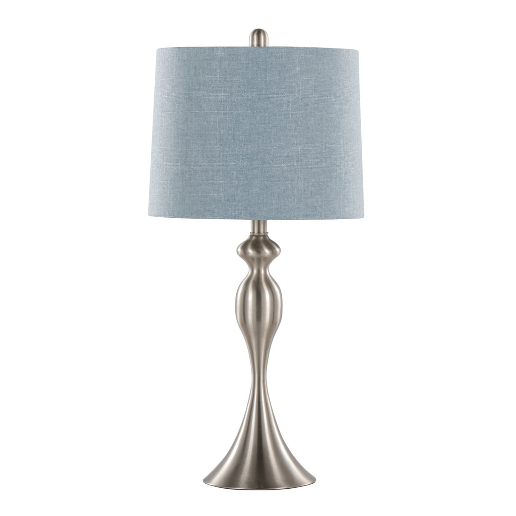 Ashland Hourglass Table Lamp Set | Large Contemporary Table Lamp Set of 2