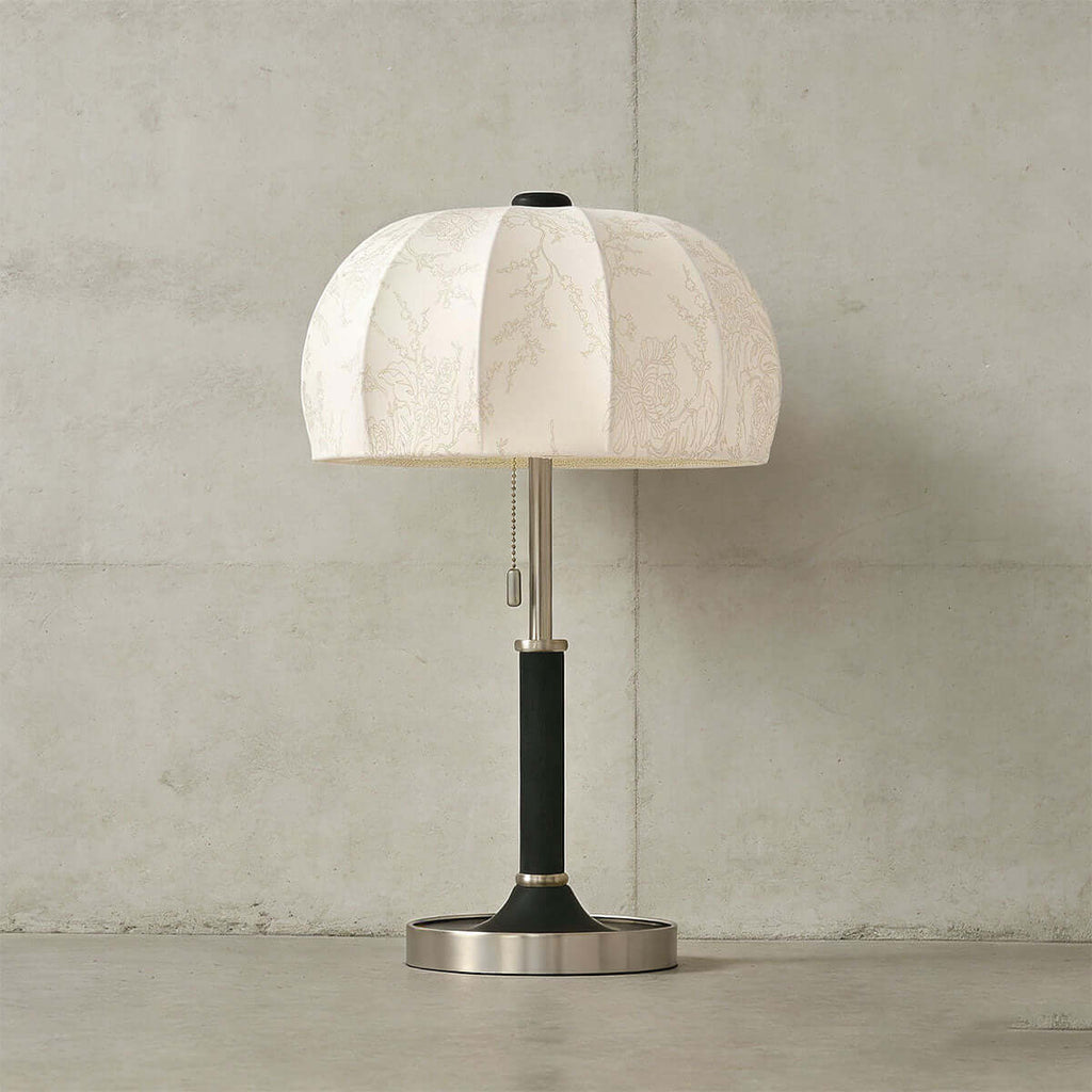 Balixo Contemporary Table Lamp | Wood & Metal Two-Tone Design