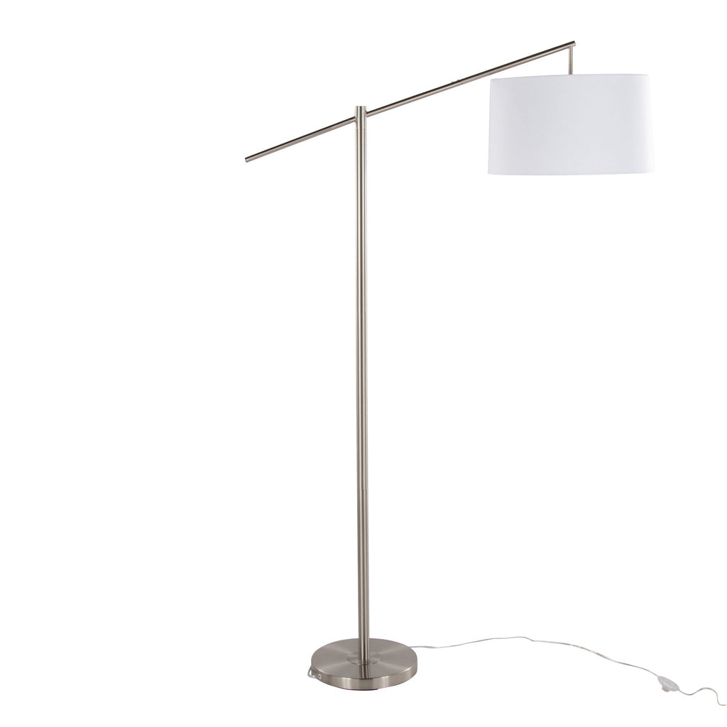 Casper Angular Floor Lamp | Slim Contemporary Angular Floor Lamp