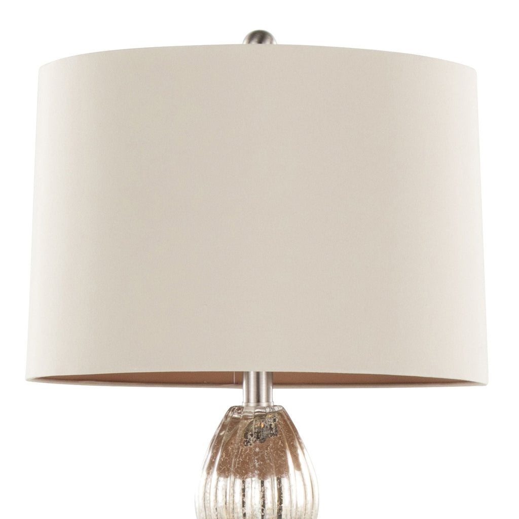 Spade Mercury Glass Table Lamp Set | Glam Mercury Glass Table Lamp Set of 2