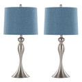Ashland Hourglass Table Lamp Set | Large Contemporary Table Lamp Set of 2