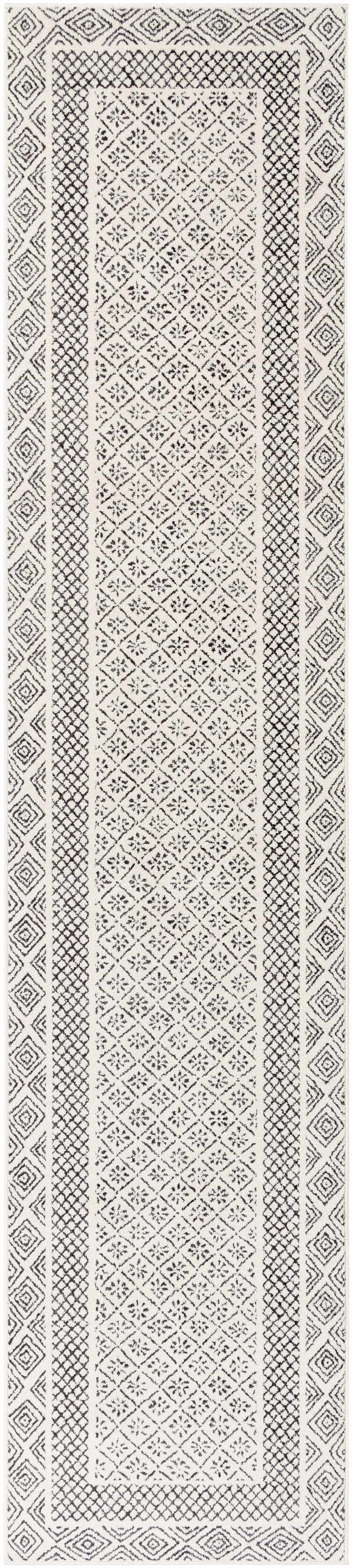 Burdette Soft Neutral Farmhouse Area Rug | Plush Comfort Underfoot – Hauteloom