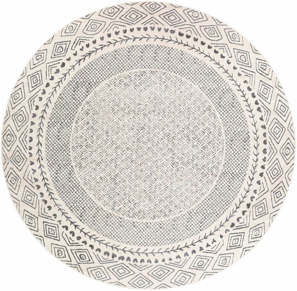 Burdette Soft Neutral Farmhouse Area Rug | Plush Comfort Underfoot – Hauteloom