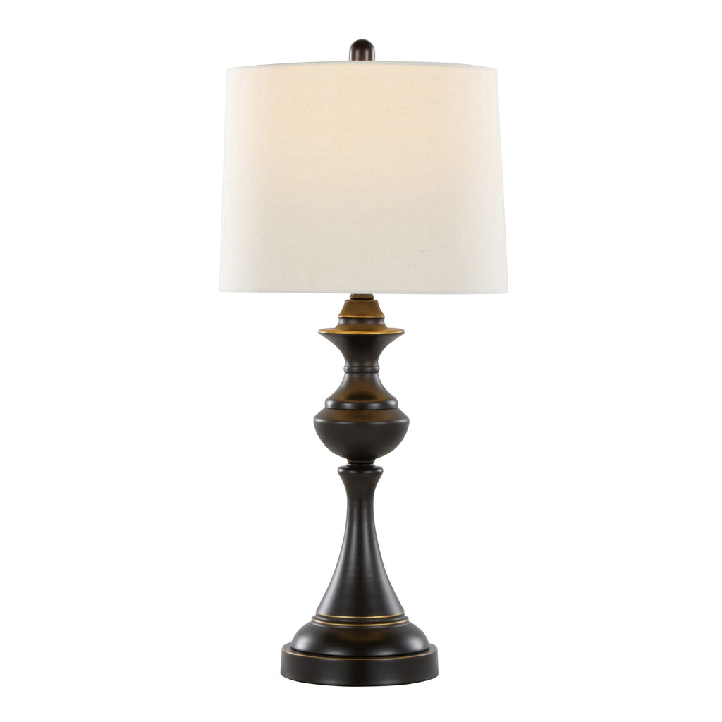 Montgomery Tiered Table Lamp Set | Classic Contemporary Table Lamp Set of 2
