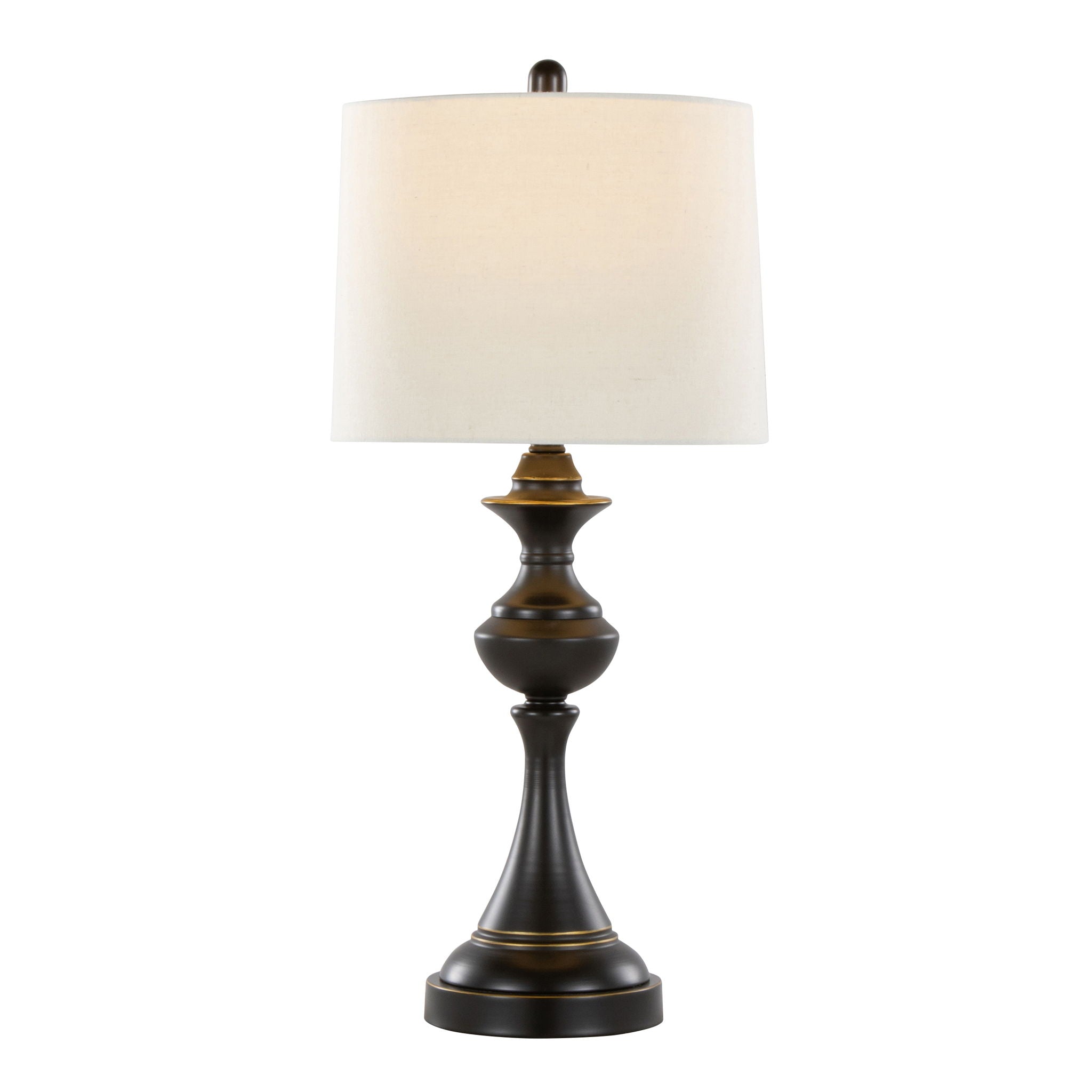 Montgomery Tiered Table Lamp Set | Classic Contemporary Table Lamp Set of 2