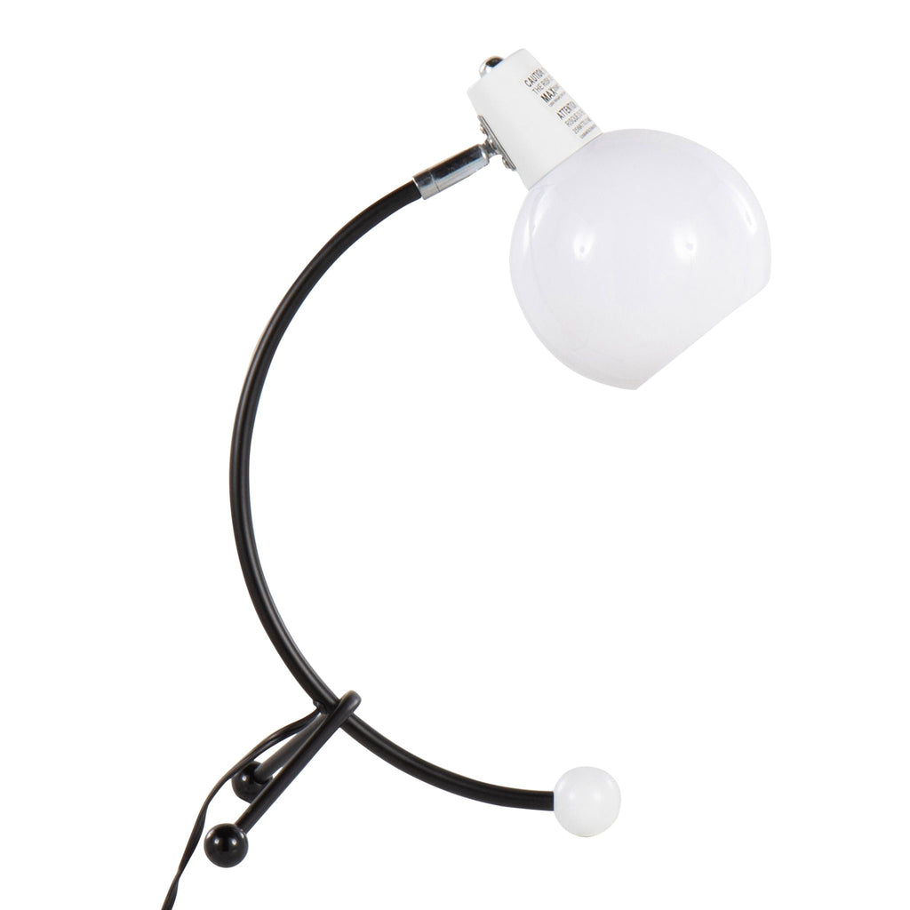Eileen Task Lamp | Black Angled Frame Contemporary Task Lamp