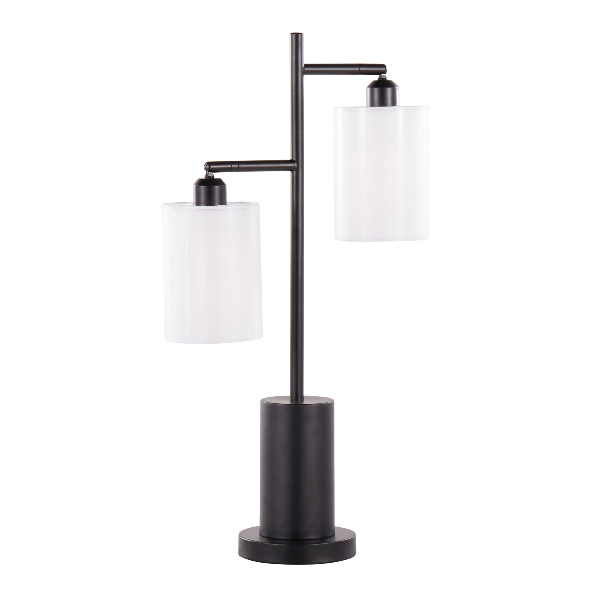 Cannes Dual-Light Table Lamp | Two-Way Adjustable Contemporary Table Lamp