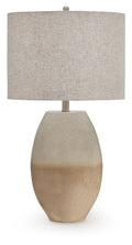 Linas Metal Table Lamp | Cream Shapely Metal Casual Contemporary Table Lamp