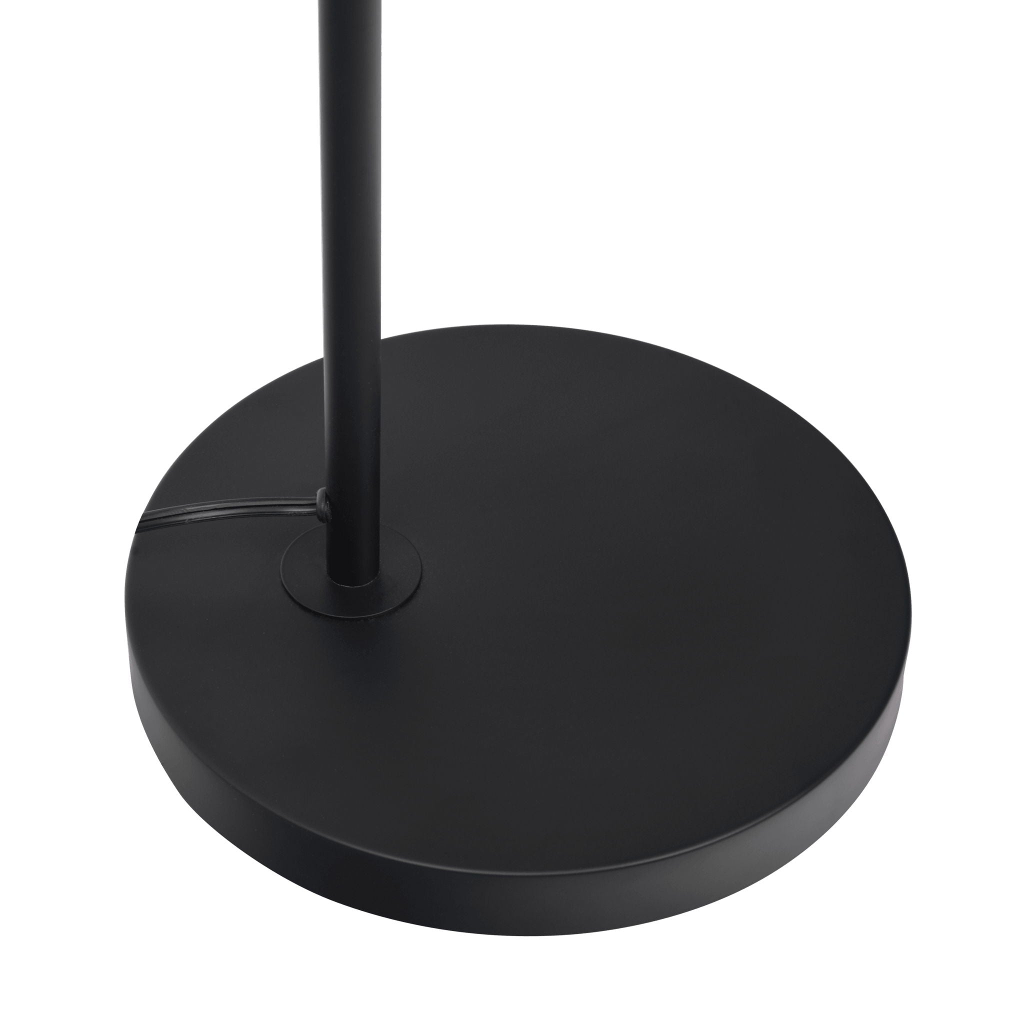Seoul Floor Lamp with Table Base | Contemporary Floor Lamp with Integrated Side Table