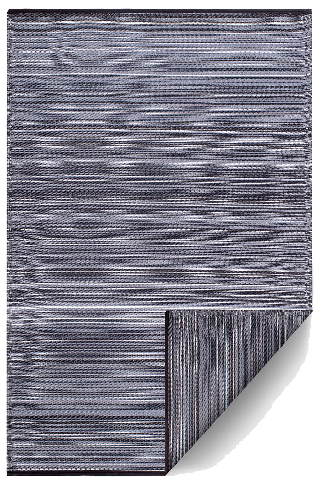 Cancun Outdoor Rug | Modern Striped Multicolor Design