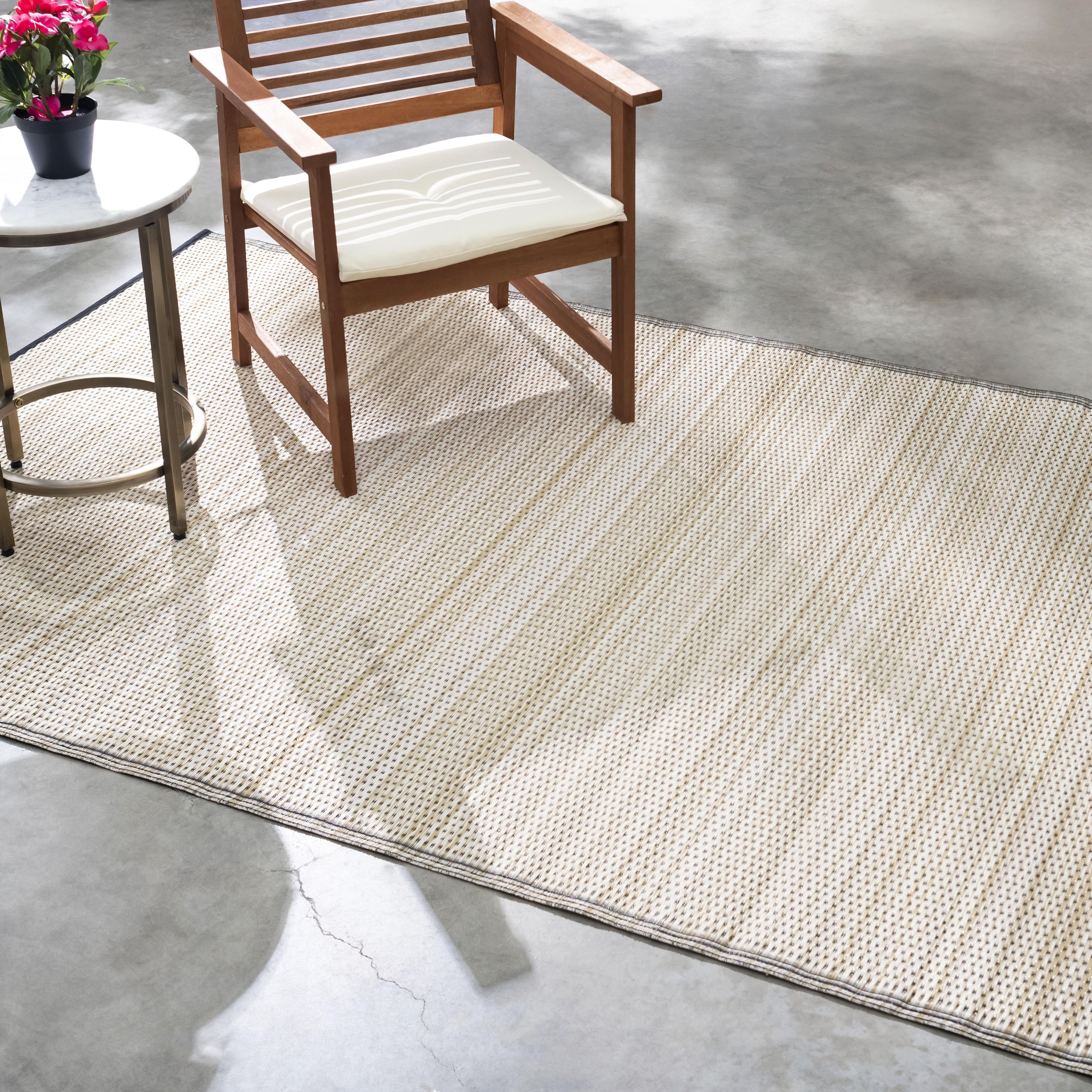 Cancun Outdoor Rug | Modern Striped Multicolor Design
