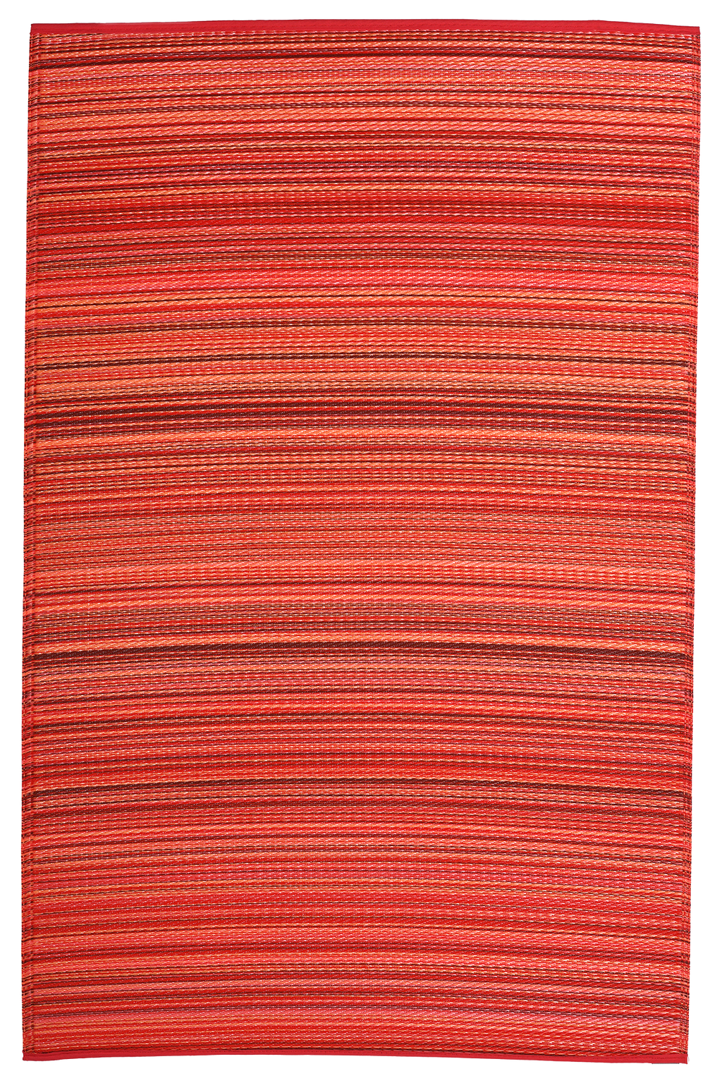 Cancun Sunset Outdoor Rug | Striped Sunset Design