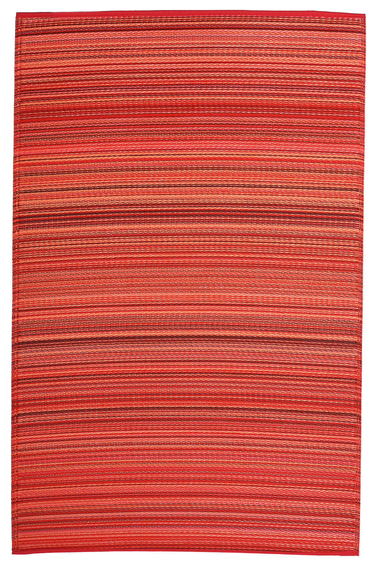Cancun Sunset Outdoor Rug | Striped Sunset Design