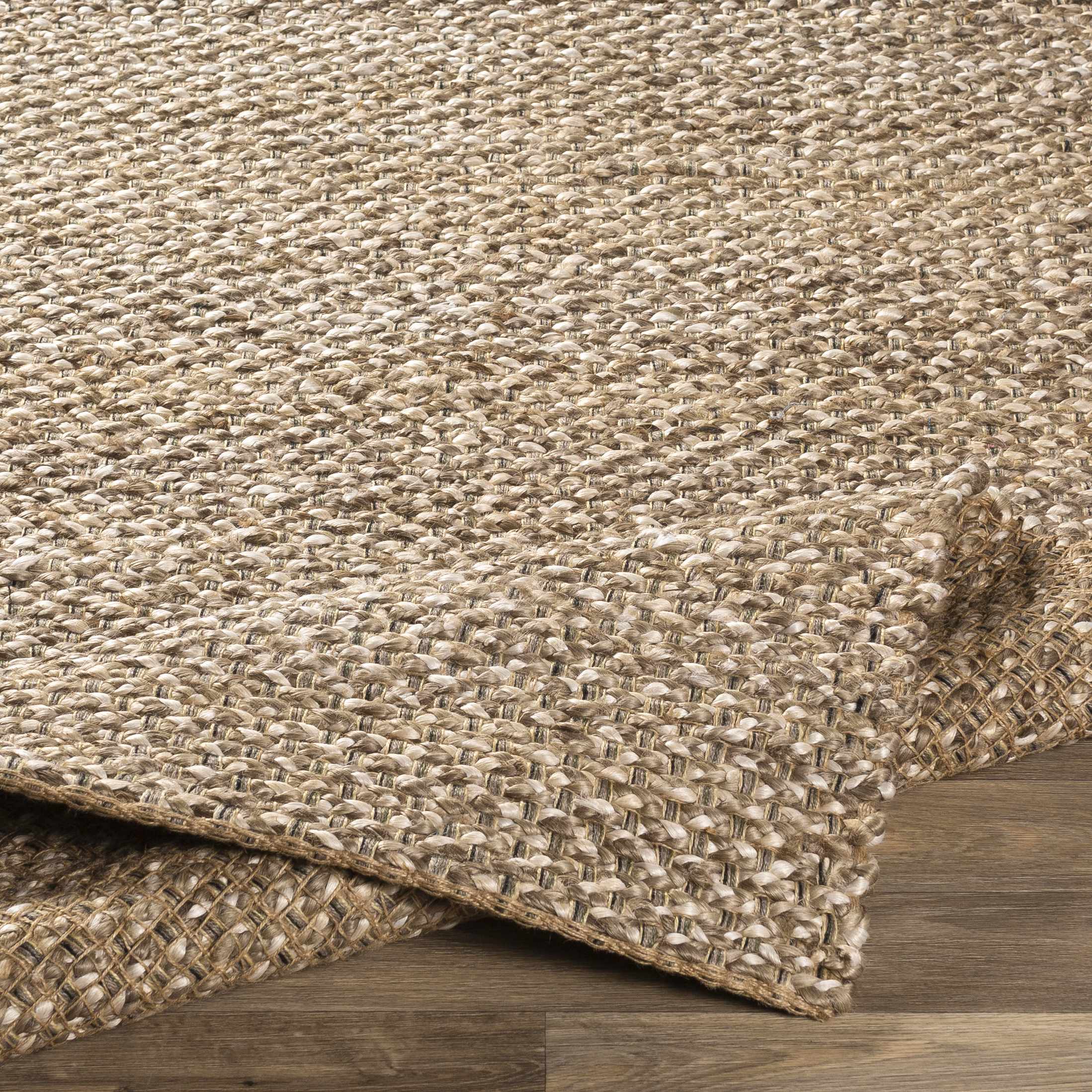 Caspar Hand Woven Jute Area Rug