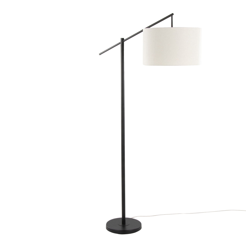 Casper Angular Floor Lamp | Slim Contemporary Angular Floor Lamp