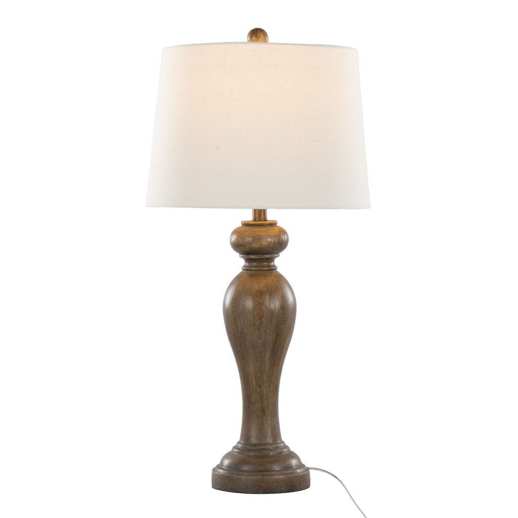 Peppa Farmhouse Table Lamp Set | Farmhouse Chic Table Lamp Set of 2