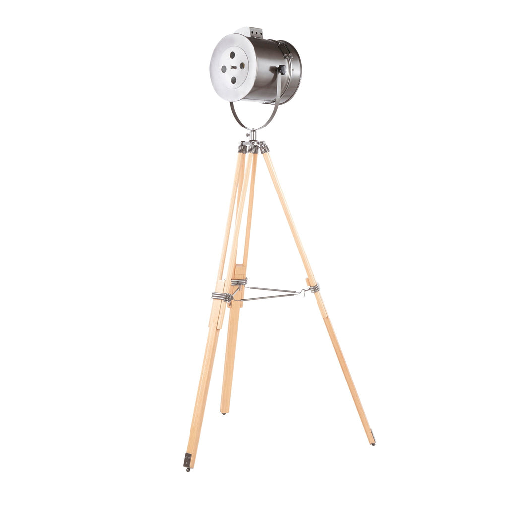 Ahoy Tripod Floor Lamp | Adjustable Industrial Tripod Floor Lamp