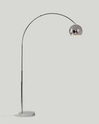 Olivia Arc Floor Lamp With Real Marble Base
