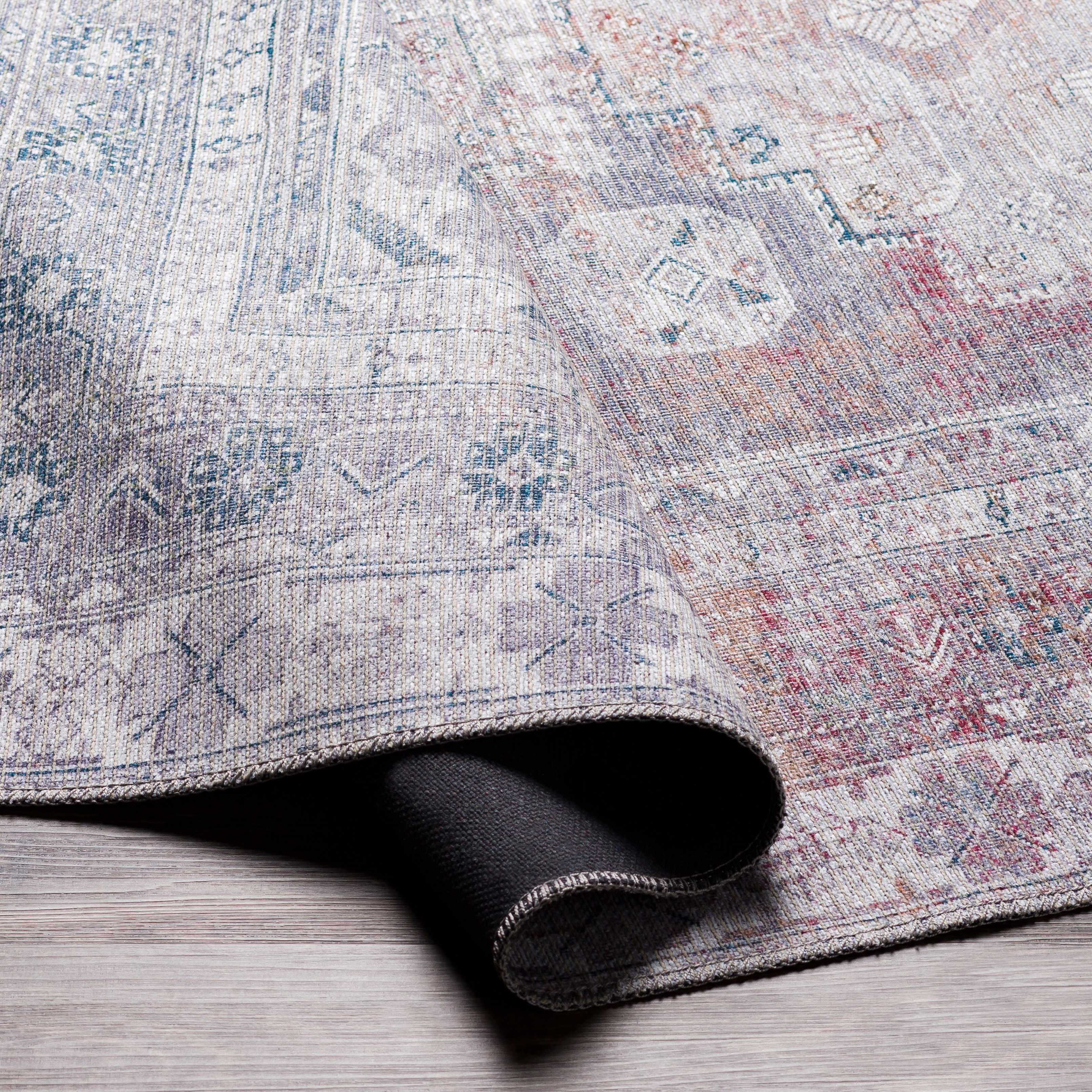 Baltinglass Brown Washable Area Rug | Southwestern Vintage-Inspired Design – Hauteloom