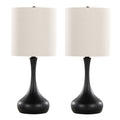 Genie Table Lamp Set | Geometric Contemporary Table Lamp Set of 2