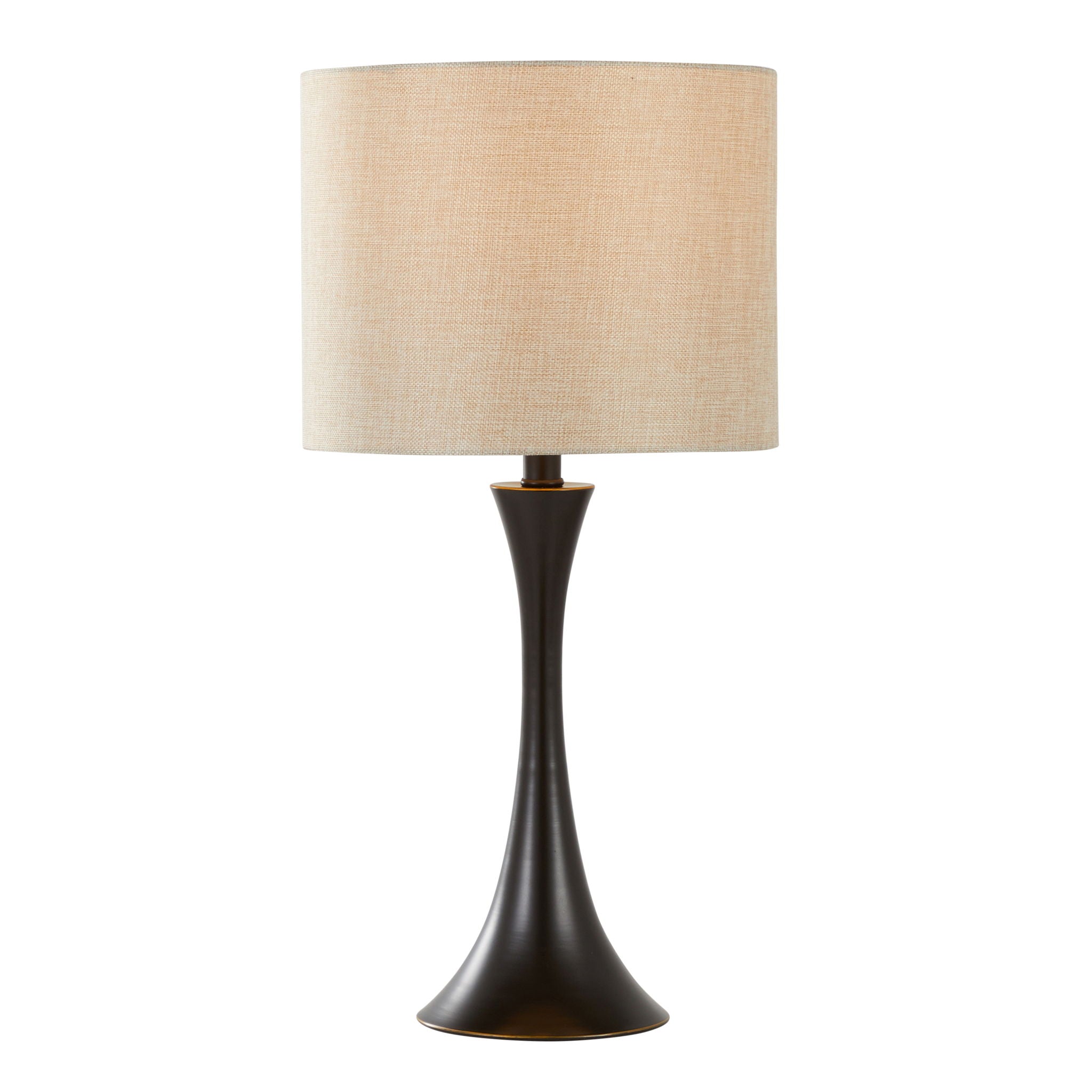 Lenuxe Hourglass Table Lamp Set | Contemporary Table Lamp Set of 2