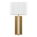 Cosmo Art Deco Table Lamp | Vertical Metal Contemporary Table Lamp