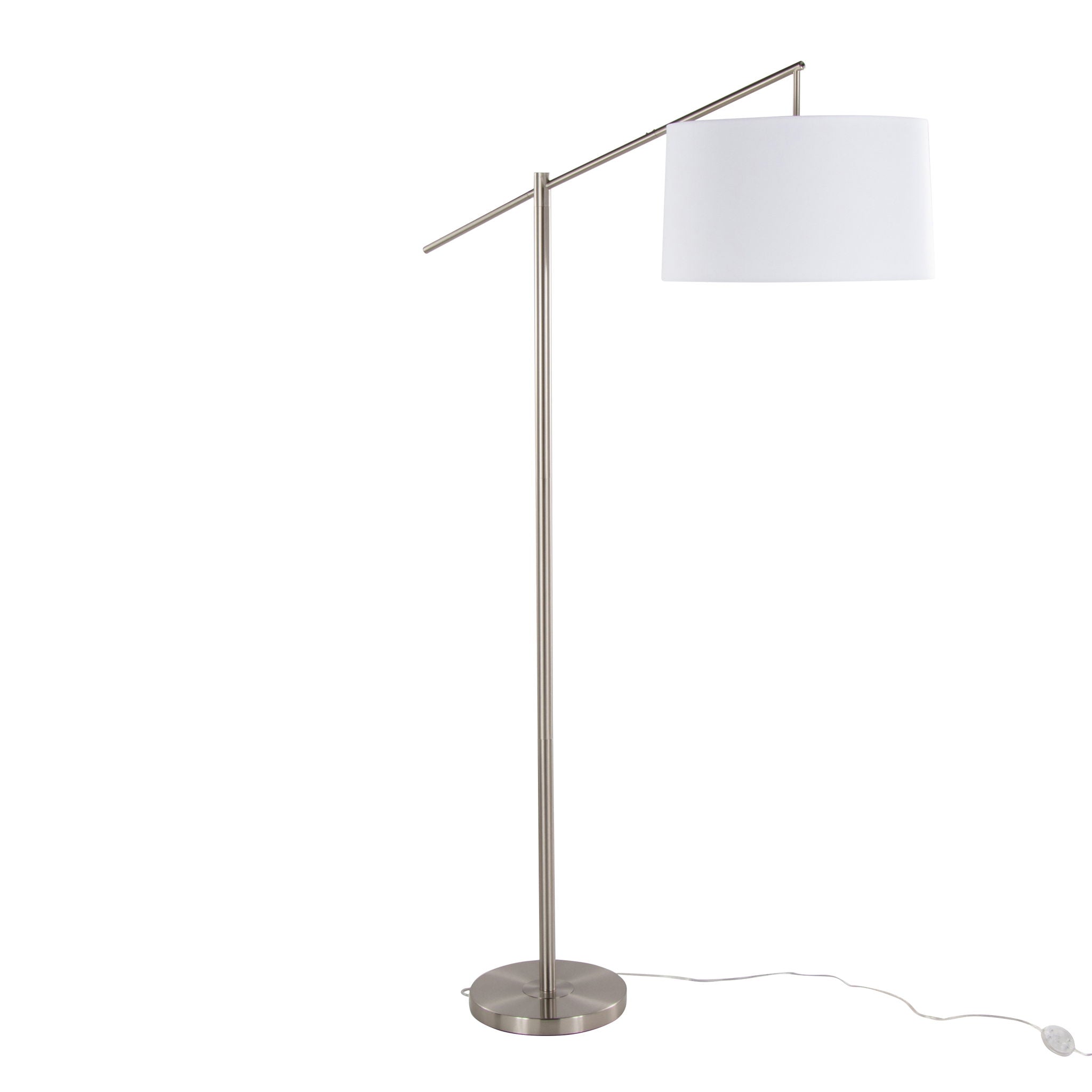 Casper Angular Floor Lamp | Slim Contemporary Angular Floor Lamp