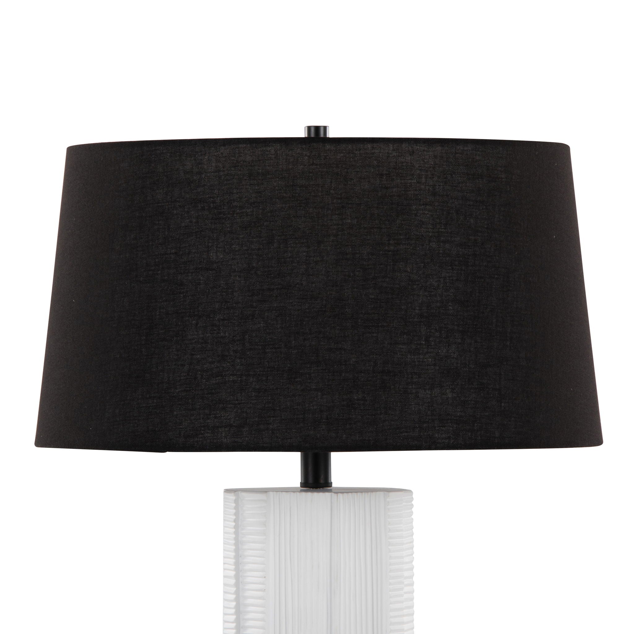 Petra Textured Table Lamp Set | Cream Polyresin Textured Table Lamp Set of 2