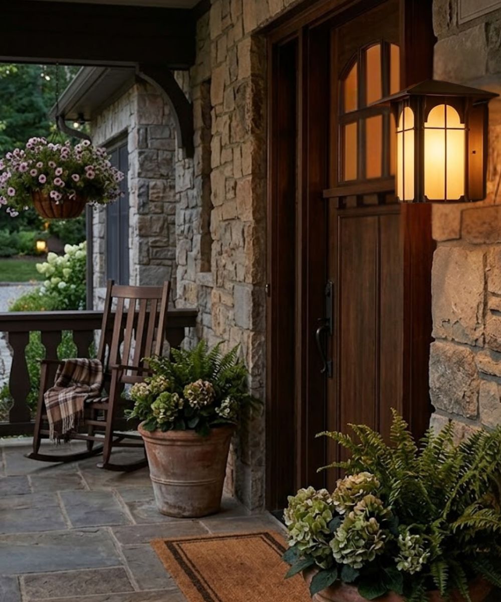 Aztec Outdoor Wall Lamp