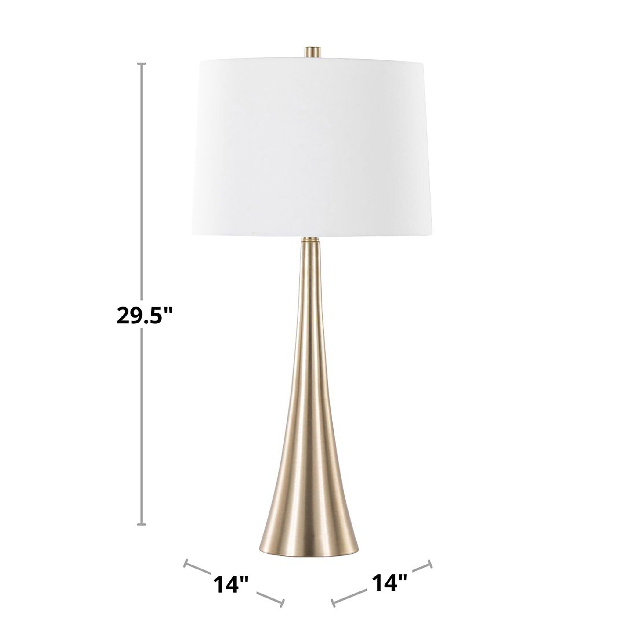 Diana Minimalist Table Lamp Set | Clean Lines Contemporary Table Lamp Set of 2