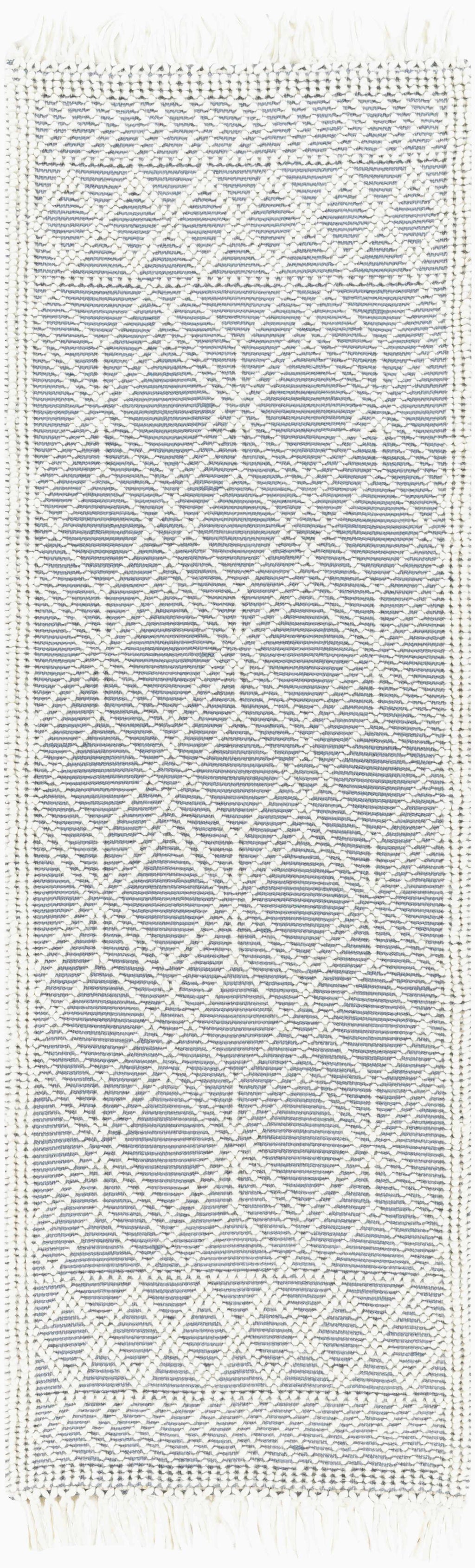 Ramsbury Trellis Wool & Cotton Area Rug