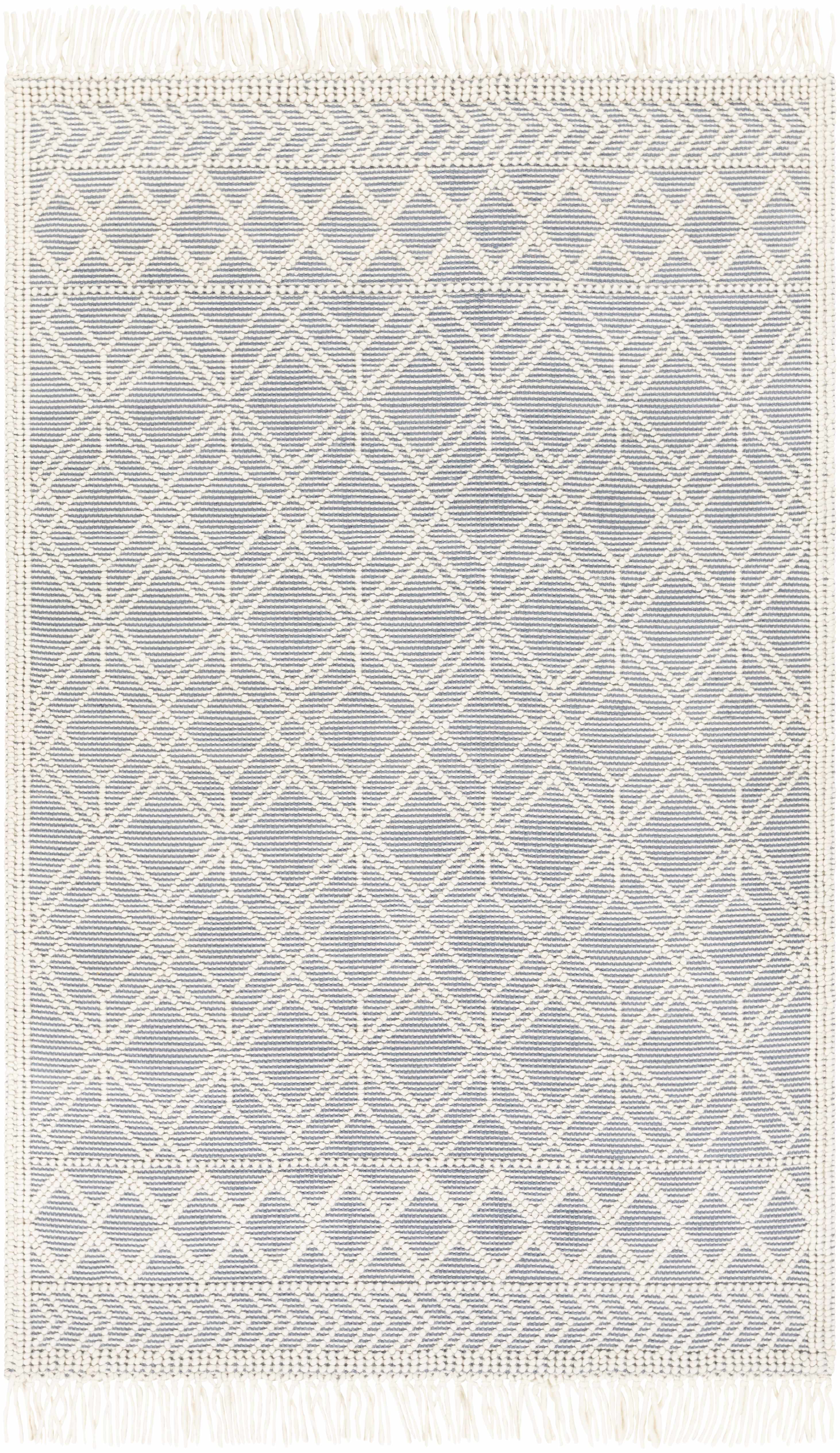 Ramsbury Trellis Wool & Cotton Area Rug