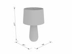 Dingras Jute Table Lamp