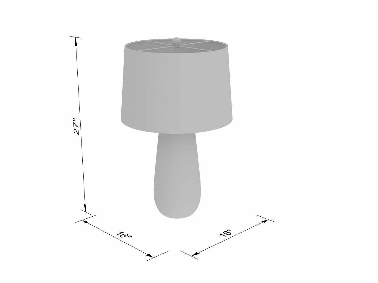 Dingras Jute Table Lamp
