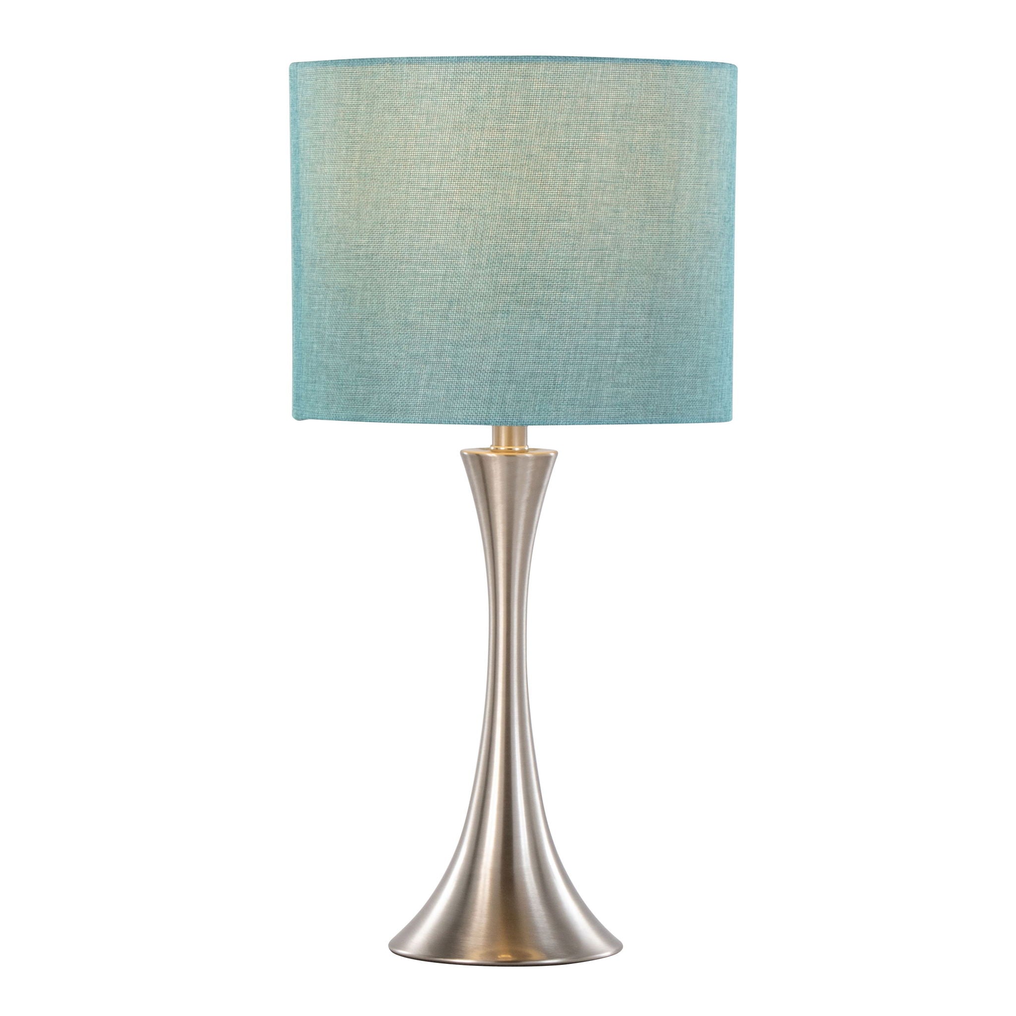 Lenuxe Semi Gloss Table Lamp Set | Hourglass Table Lamp Set of 2