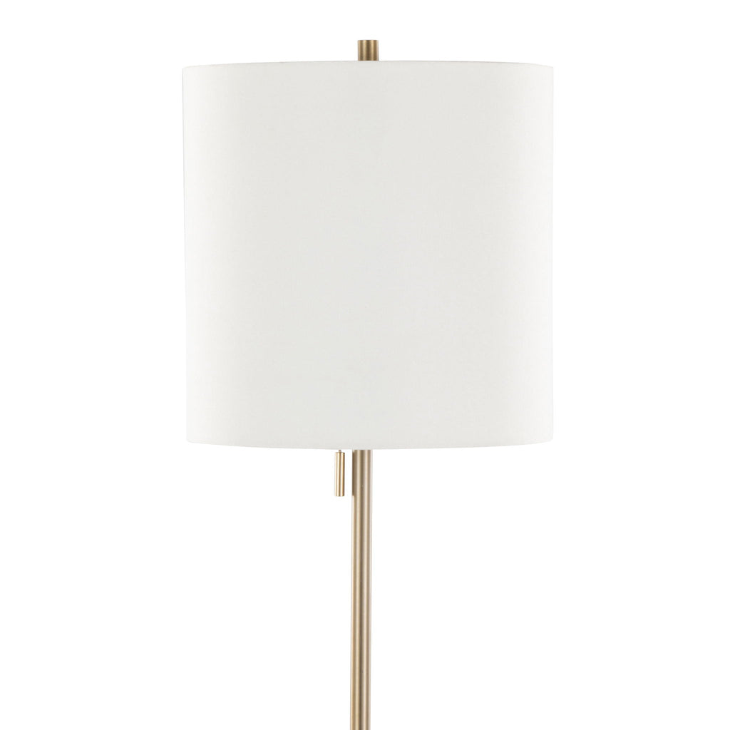 Cone Shade Floor Lamp | Flared Cone Contemporary Floor Lamp