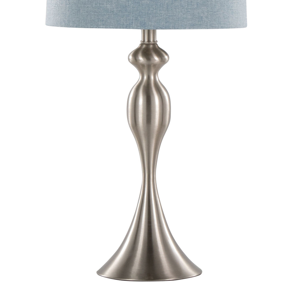 Ashland Hourglass Table Lamp Set | Large Contemporary Table Lamp Set of 2