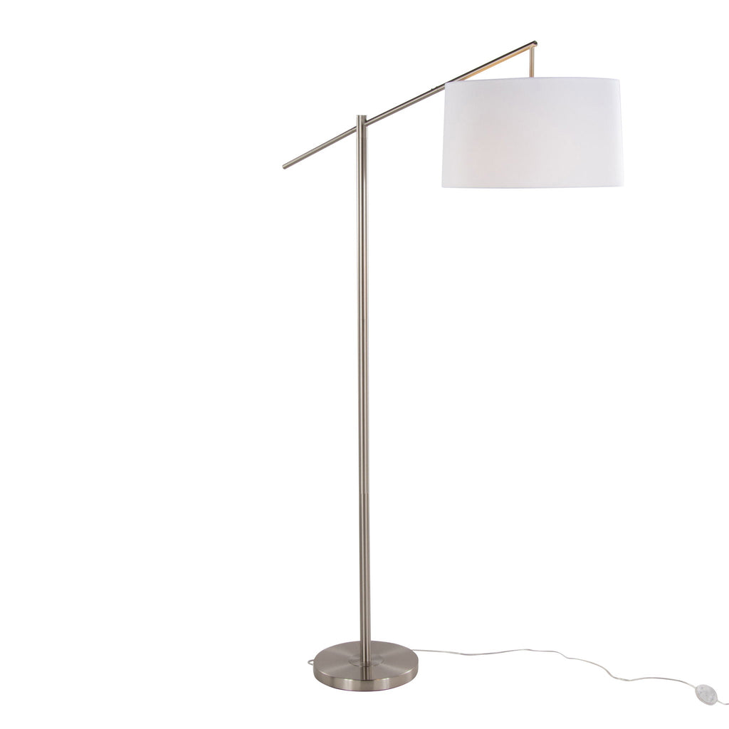 Casper Angular Floor Lamp | Slim Contemporary Angular Floor Lamp