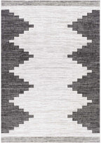 Djugun Dark Indoor/Outdoor Area Rug