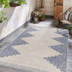 Djugun Blue Indoor/Outdoor Rug