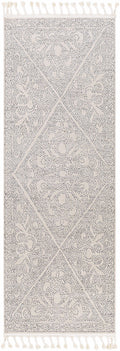 Birdwood Fringe Area Rug | Dot & Floral Pattern Design